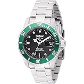 Invicta Pro Diver Men 40mm Stainless Steel Steel Black dial PC32 Quartz
