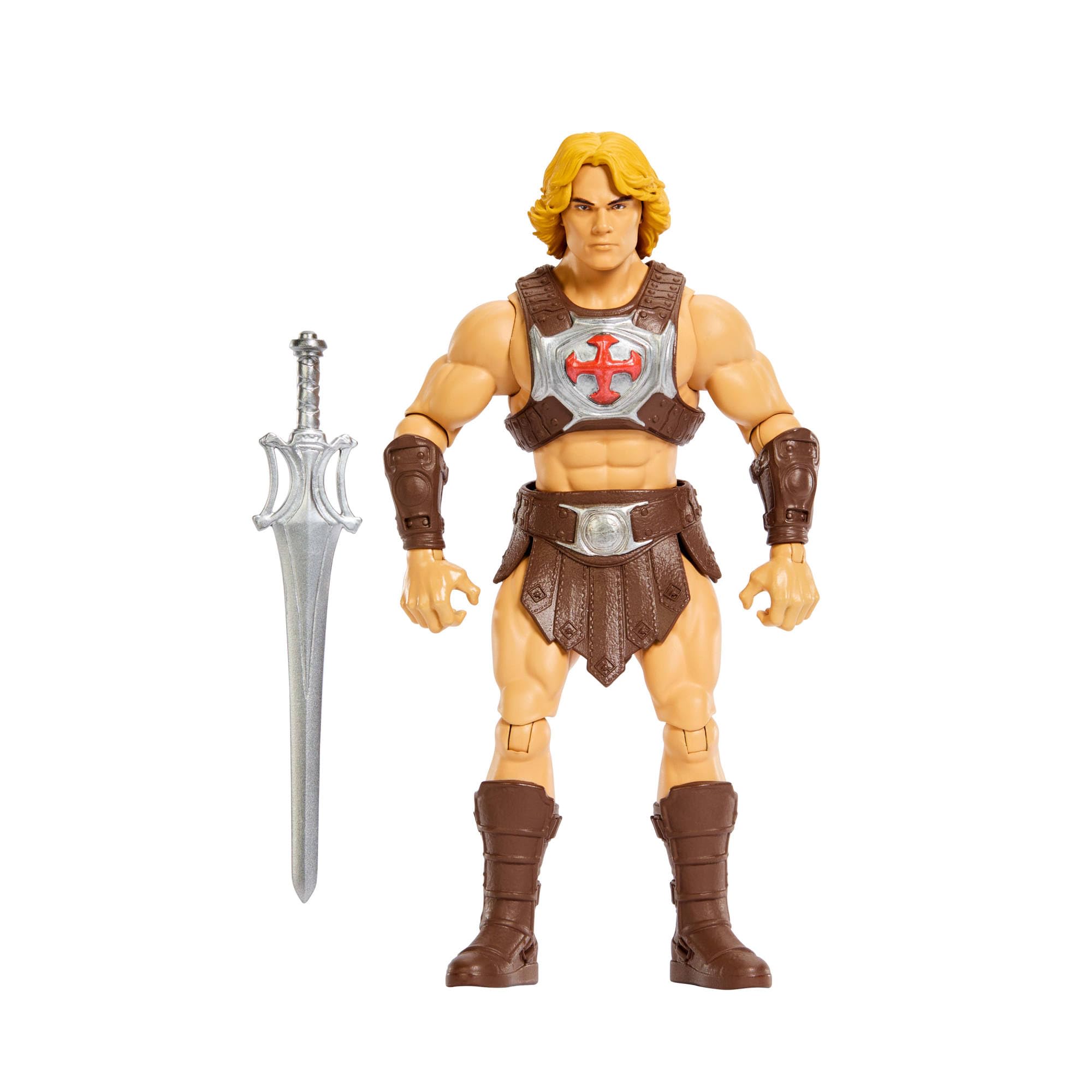 Masters of the Universe Actionfigur-Spielzeug Viererpack, ca. 14 cm, detailgetreu zum Film von 2026 mit 1 exklusivem Inhalt, 14 Bewegungspunkte, Galitzine Elba Björnsson, JKJ33 6