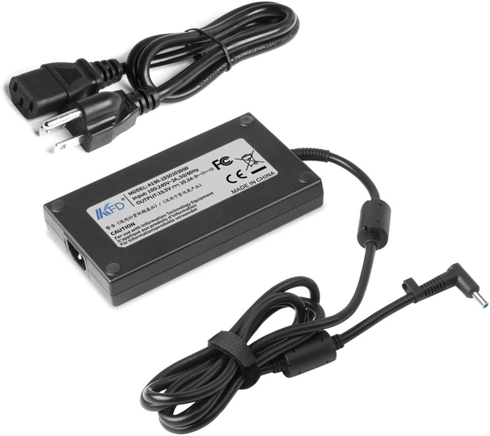 KFD 230W 19.5V 11.8A 10.3A 200W AC Adapter for HP Dock G5 HP OMEN 15 16 17 ZBook 15 17 G3 G4 G5 G6 G7 Studio G3 G4 G5 G6 Pavilion Gaming 15 16 17 Victus 15 16 Charger Cord TPN-CA03 TPN-DA10,ADP-200HB