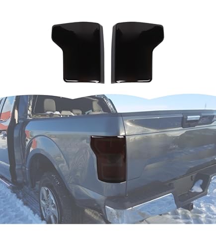 thumbnail image 2 of Smoked Black Fog Light Covers For Ford F150 (2015-2020) - ABS Plastic Protective Trim Guards 2 of 14