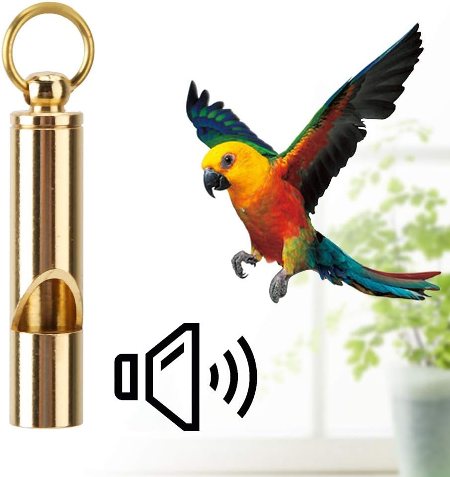 Pssopp Dog Training Whistle Dog Birds Metal Training Whistle Aluminium Alloy Ultrasonic Dog Birds Training Whistle Behavior Trainer for Obedience and Recall - Image 3