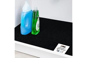 GORILLA GRIP LeakGuard Non-Adhesive Under Sink Mat for Kitchen Cabinet, Waterproof Quick Dry Shelf Liner, Durable Absorbent F