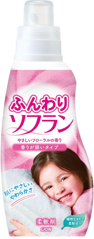 Amazon ふんわりソフラン 香りが弱いタイプ 柔軟剤 本体 650ml ソフラン 液体柔軟剤