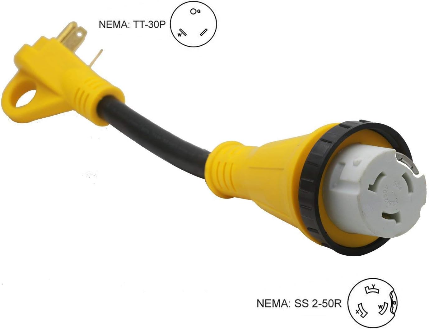 Boats & Trailers Union Electric Male to Female RV Camper Generator