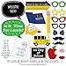 Big Dot of Happiness Classic Back to School - First Day of School Decorations and Photo Booth Props Kit - 20 Count