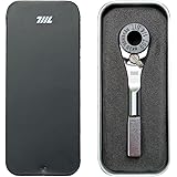 711L Flat End EDC Ratchet Wrench For Multi Tools ¼” Hex Bit Driver Wrench Screwdriver Extension Bit Holder