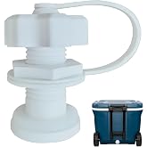 Cooler Drain Plug Kit &ndash; Replacement Cooler Drain Plug, 1.97 Inch Length, Compatible with Most Coolers with Drain Plug(Fits Approx. 0.71 Inch Drain Opening)