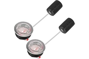 HAKIDZEL 2pcs Fuel Level Gauge for Generators Easy Install Replacement for Engine Gas Tanks Compatible with