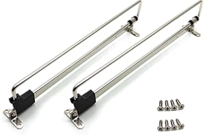 Pull Out Closet Autuwintor Pull-Out Closet Valet Rod Adjustable Wardrobe Clothing Rail Side with Mounting Screw Cold Rolled Steel Black Silver Wardrobe Closet Hangers,Retractable 12-Inches,Quantity-2