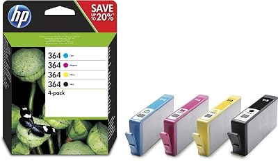 HP 364 Ink Cartridge Combo Content Pack - Multicolour for HP Printers