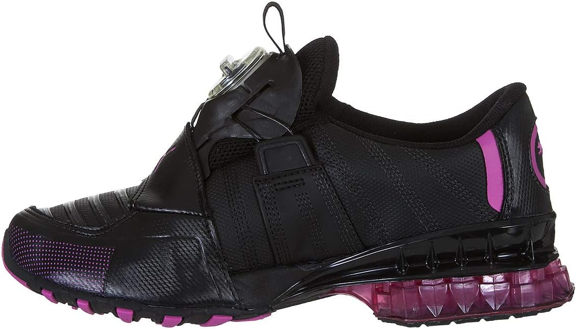 puma disc feminino preto e rosa