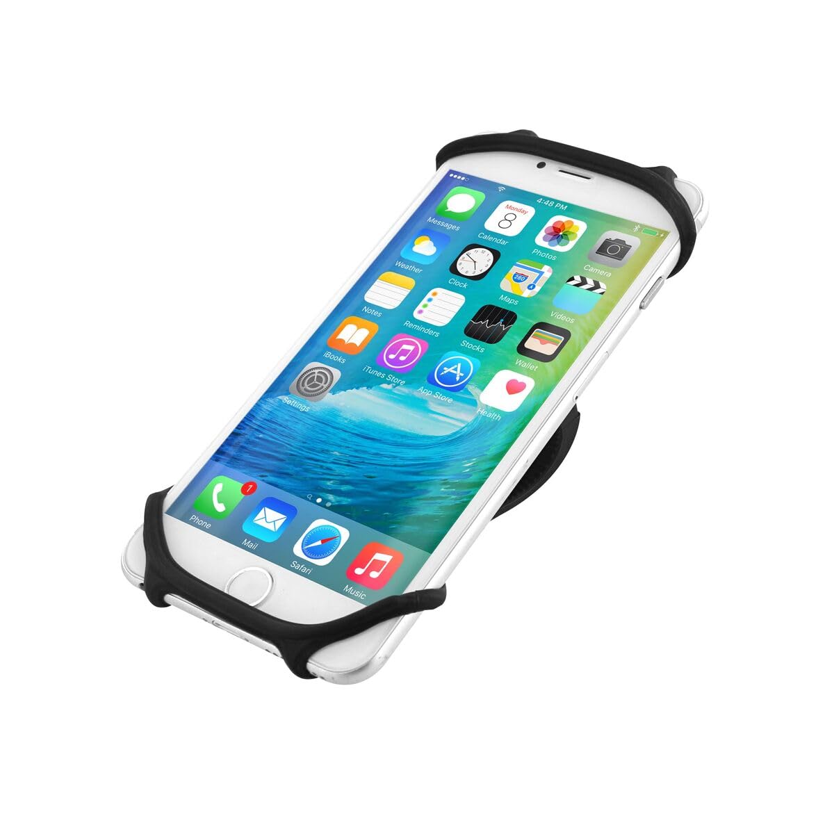T'nB Urban MOOV Unisex Adult Smartphone Holder for Bicycle and Scooter, Black, Standard