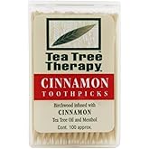 Tea Tree Therapy Cinnamon Toothpicks (1x100 CT)