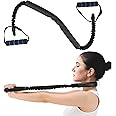 Neck Stretcher Exerciser, Spine Chiropractic Decompression Tool, Cervical Traction Device for Neck Pain Relief, Portable Neck Traction Exerciser for Home/Office (20-25 Pounds)