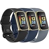 Meliya Replacement Silicone Wristbands for Fitbit