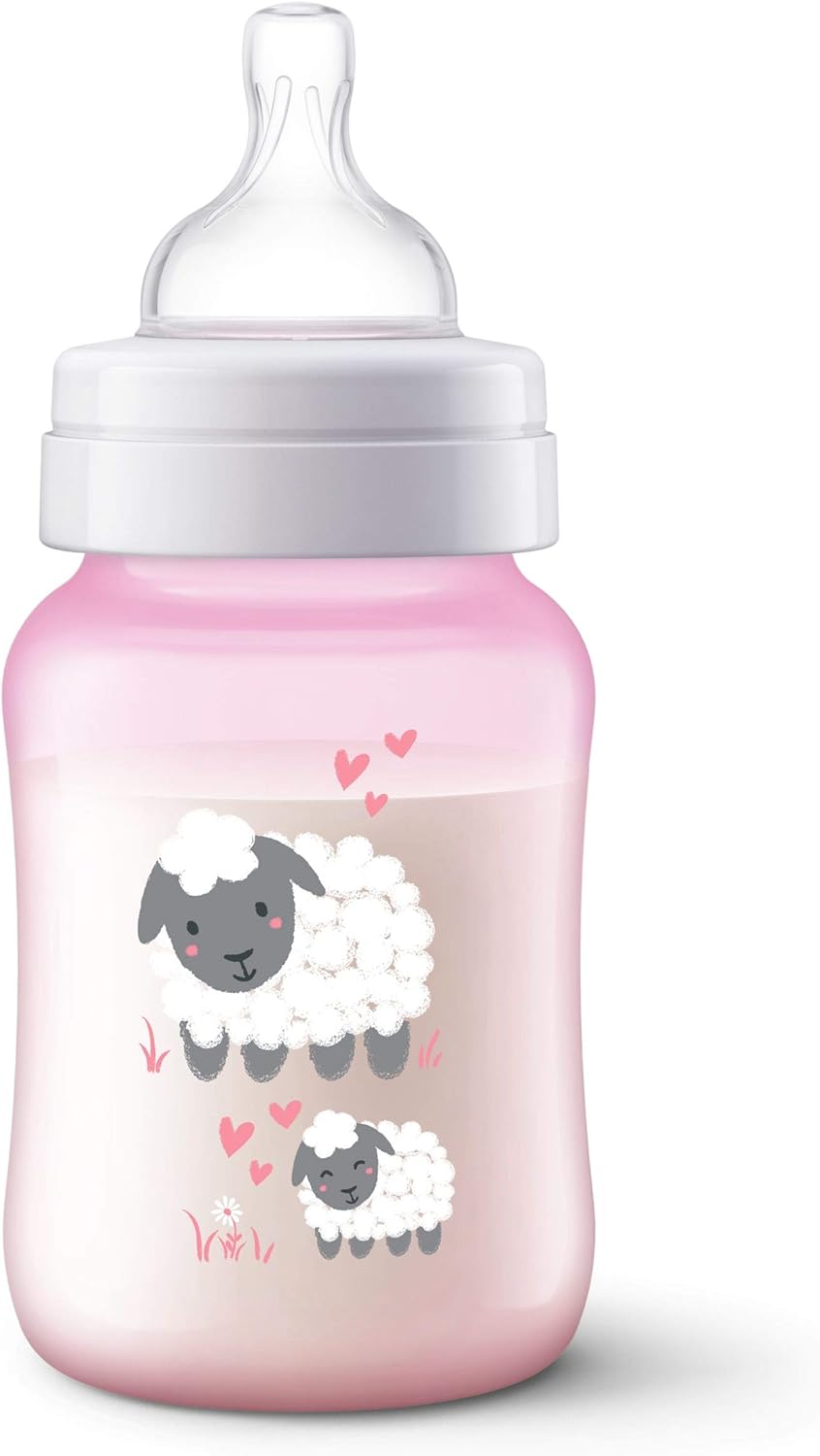 Avent Biberon Pp Debit Lent Classic 1 Mois Et Plus 260ml Avent Biberons Et Accessoires Biberons En Plastique