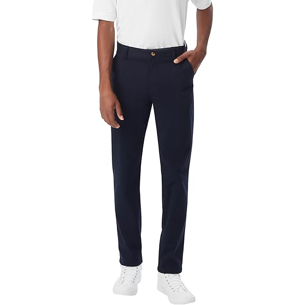 32 Degrees Men's Classic Stretch Back Zipper Pocket Woven Pants