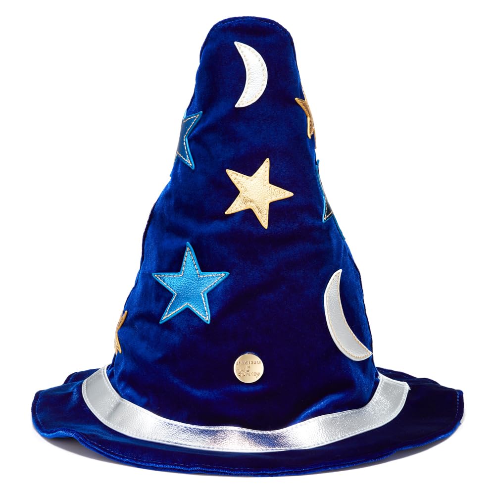 Spectrum Collections Fantasia Sourcerer's Hat Make Up Bag, Spectrum Makeup Bag to Store Brushes and Makeup, Doubles Up As Novel Hat, Makeup and Brush Organiser, Official Disney Fantasia Makeup Bag