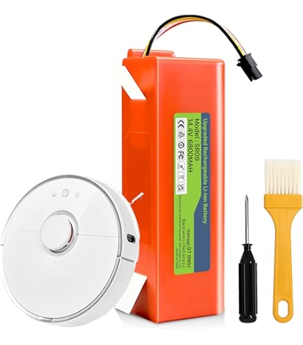 Batterie de remplacement pour aspirateur robot Roborock, pièces de rechange, 5200mAh, S8 Pro Ultra S50 S5 Max S7 MaxV Ultra S7 Dock Q7 Q5  6