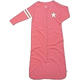 Babysoy Long Sleeve Wearable Blanket Sleep Sack, Infant to Toddler Sleeping Bag, Choose from size 0-24 Months