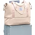 Travel Duffel Bag, Sports Tote Gym Bag, Shoulder Weekender Overnight Bag for Women