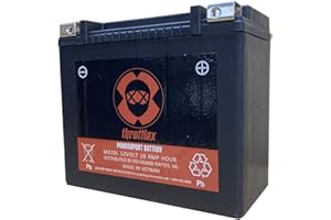 THROTTLEX MX20L - MOTORCYCLE BATTERY - 500+ CCA