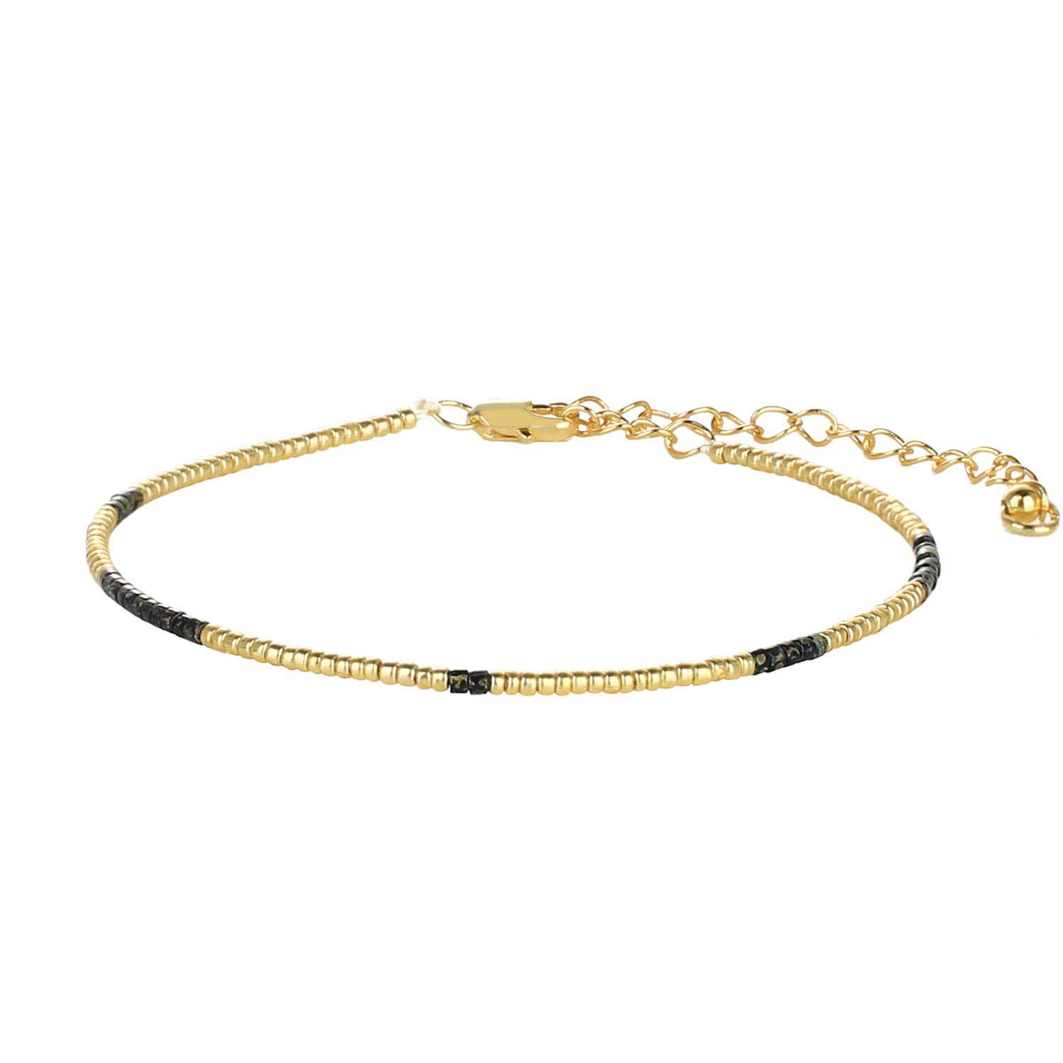C·QUAN CHI Women Classic Link Bracelet Miyuki Beads Friendship Bracelet Handmade Chains Bracelet 05H
