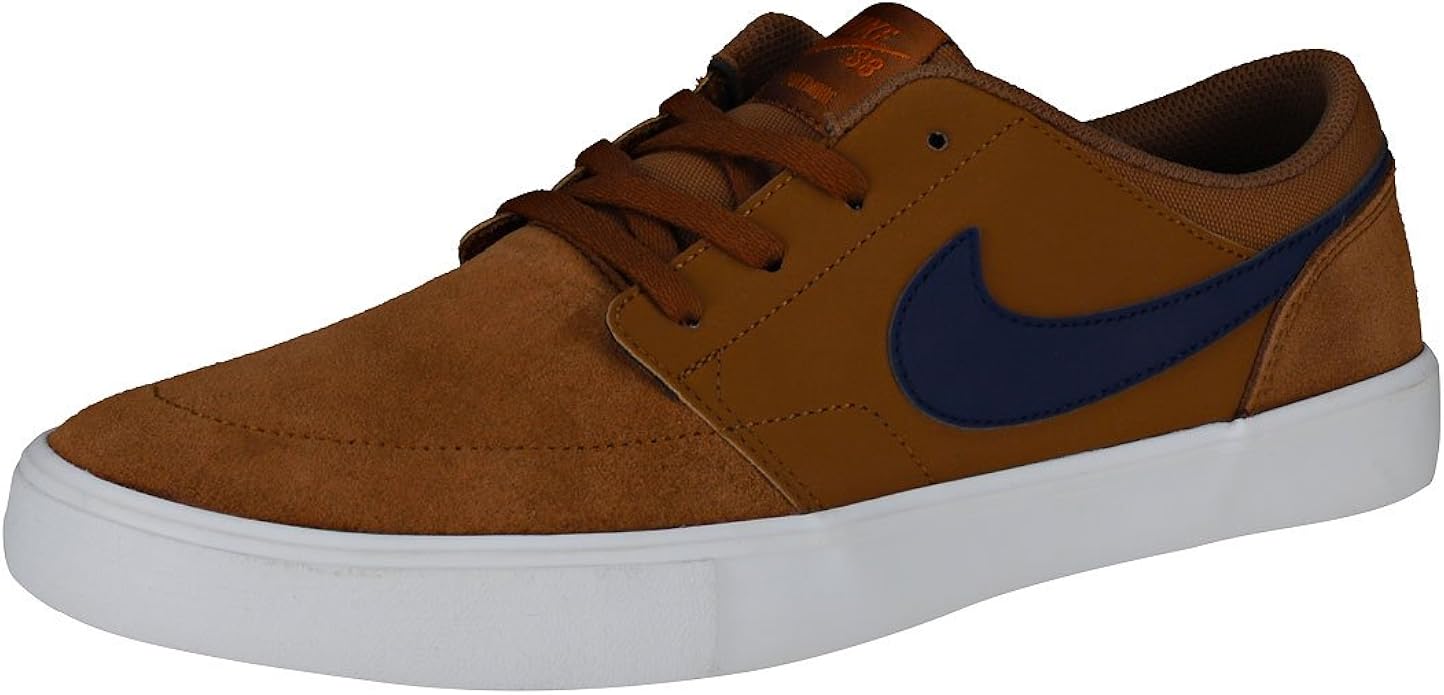 nike sb solarsoft portmore ii light british tan