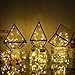 SUPERNIGHT 6 Pack Battery Operated Led String Lights, Tiny Micro LED Satrry Light String, 3.5ft 20 LED Waterproof Copper Wire Lights for Decoration(Warm White)