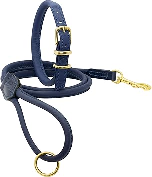 amazon rolled leather dog collar