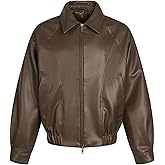 Vamtac Faux Leather Jacket Y2k Motorcycle Bomber Jackets Moto Biker Streetwear Fit Commute Daily Casual Coats Unisex Top