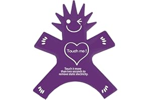 OLUAGE Anti Static Sheets Static Guard Reduce Static Shock Sparknon-X Man (Purple)