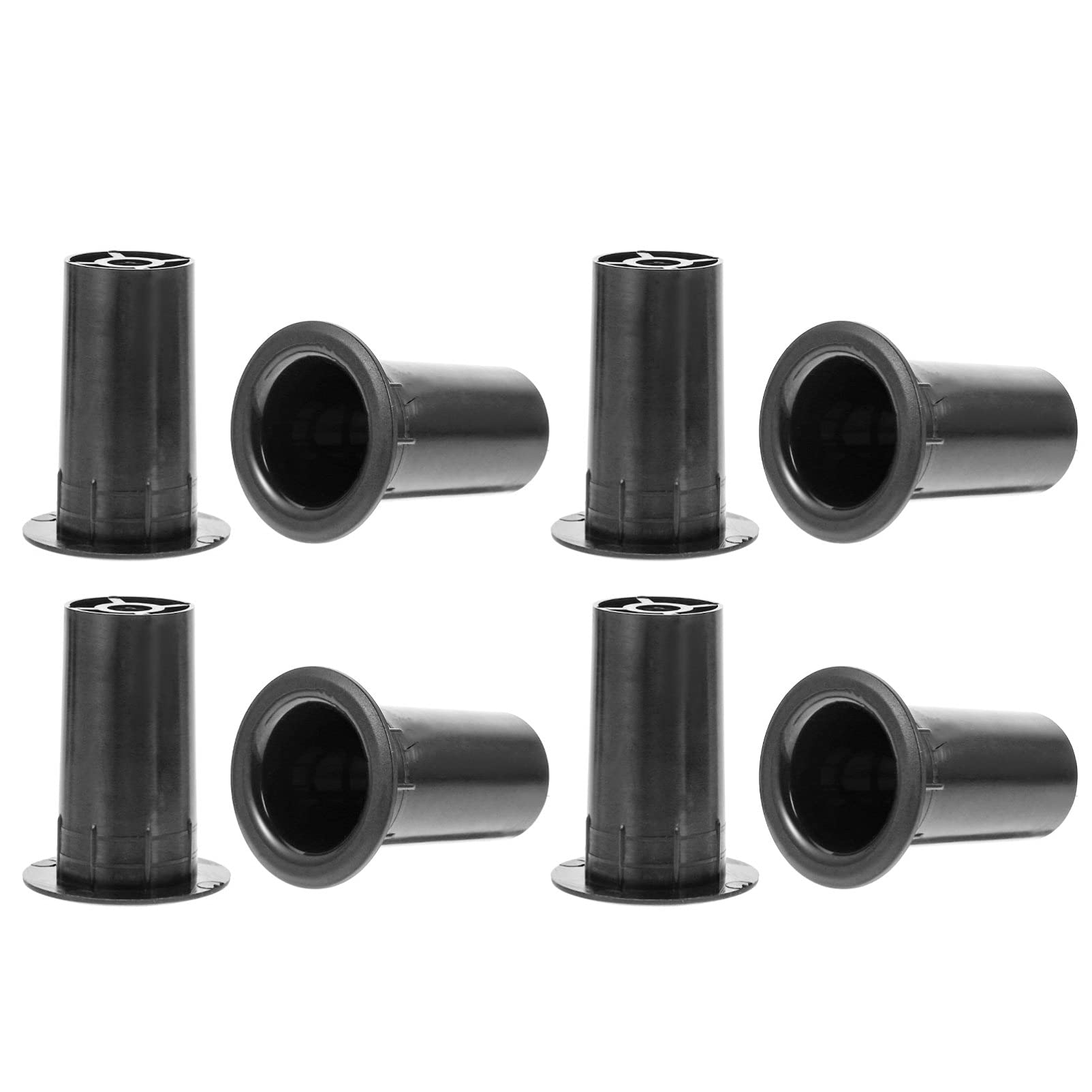 MILISTEN 8pcs Speaker Port Tube Subwoofer Bass Reflex Tube Bass Woofer Box Port Tube Vent 40mm