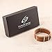 Clockwork Synergy®­ Leather NATO Watch Strap Band (22mm, Worn Light Brown)