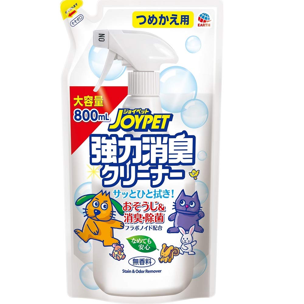 JOYPET(ジョイペット) 強力消臭クリーナー 詰替 800ml商品画像
