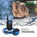Remote Shock Dog Training Anti Barking Collars – 3 Modes: Beep, Vibrate, Shock Stimulation – Lightweight & 100% Waterproof – 330 Yards Range – Ideal as Correction Collar