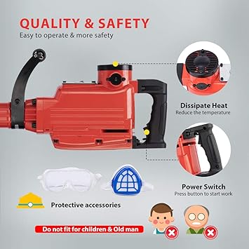 VIVOHOME VH607 Power Demolition Drills product image 5