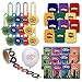 Gift Boutique 50 Pack Superhero Kids Party Favors Supplies for 12 Boys or Girls 12 Superhero Wristbands 12 Superhero Mini Notebooks 12 Superhero Disc Shooters Superhero Sticker Roll Classroom Reward