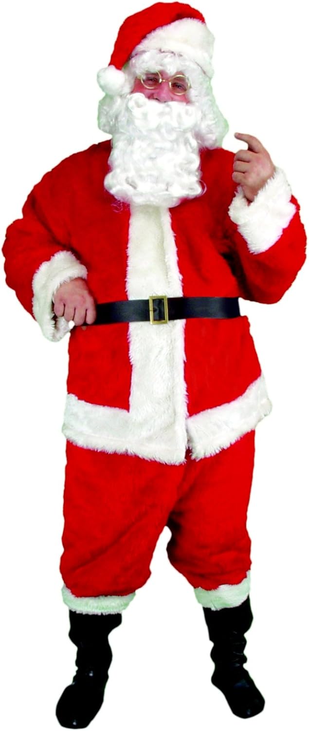 black and white santa costume