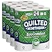Quilted Northern EcoComfort Toilet Paper, 24 Mega Rolls 2-Ply (4 Packs of 6 Mega Rolls)