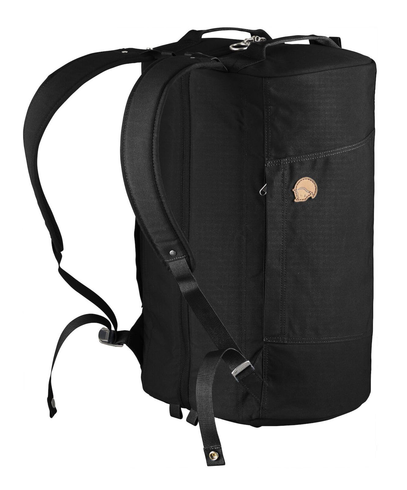 Fjällräven Splitpack Unisex Outdoor Duffel Backpack available in Black - 28 x 48 x 28 cm
