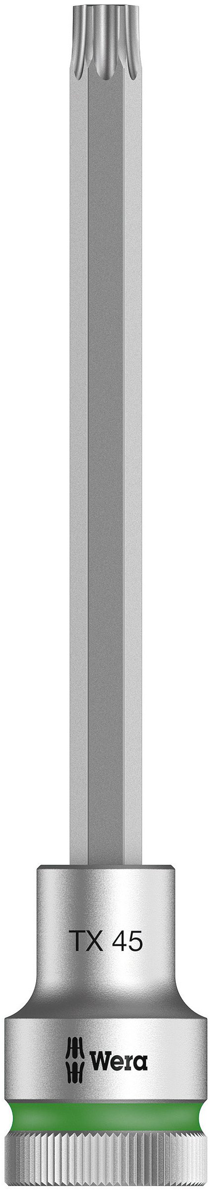 Wera 8767 C HF TORX® Zyklop holding function bit socket, 1/2" drive, TX 45x140mm, 05003855001