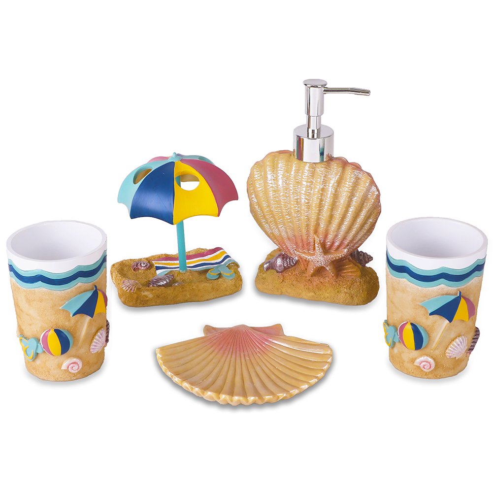 Vm Valery Madelyn 5 Piece Bath Accessories Vm Valery Madelyn 5 Piece Bath Accessories