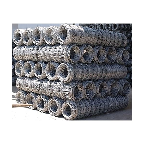rg-vertrieb Wildzaun 50m Forstzaun Weidezaun Drahtzaun Knotengeflecht 180cm 3 Größen (180/16/15)