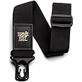 Ernie Ball PolyLock Guitar Strap, Black (P04056)