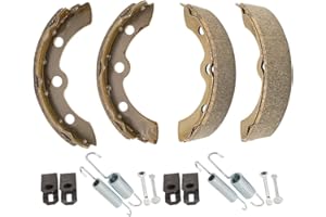 CLUBRALLY Golf Cart Brake Shoes Spring Kit for Club Car 1995-Up DS and Precedent/Brake Shoes Kit for Club Car DS 1995-up, Precedent and Tempo 2018-up, OEM#1018232-01, 1018163-01