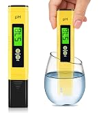 Produktbild von VIVOSUN PH-Meter Digital – 0,01 Genauigkeit, ATC, Mit Pufferpulvern, Für Hydroponik, Pool, Aquarium & Trinkwasser