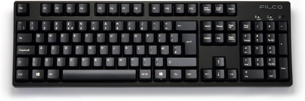 UK Filco Convertible 2 MX Blue Click Keyboard