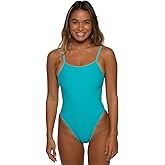 JOLYN Perry Fixed Back Women's Athletic One Piece Swimsuit for Competitive Swimming, Lifeguarding, Medium Coverage