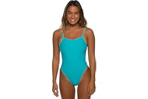 JOLYN Perry Fixed Back Women's Athletic One Piece Swimsuit for Competitive Swimming, Lifeguarding, Medium Coverage